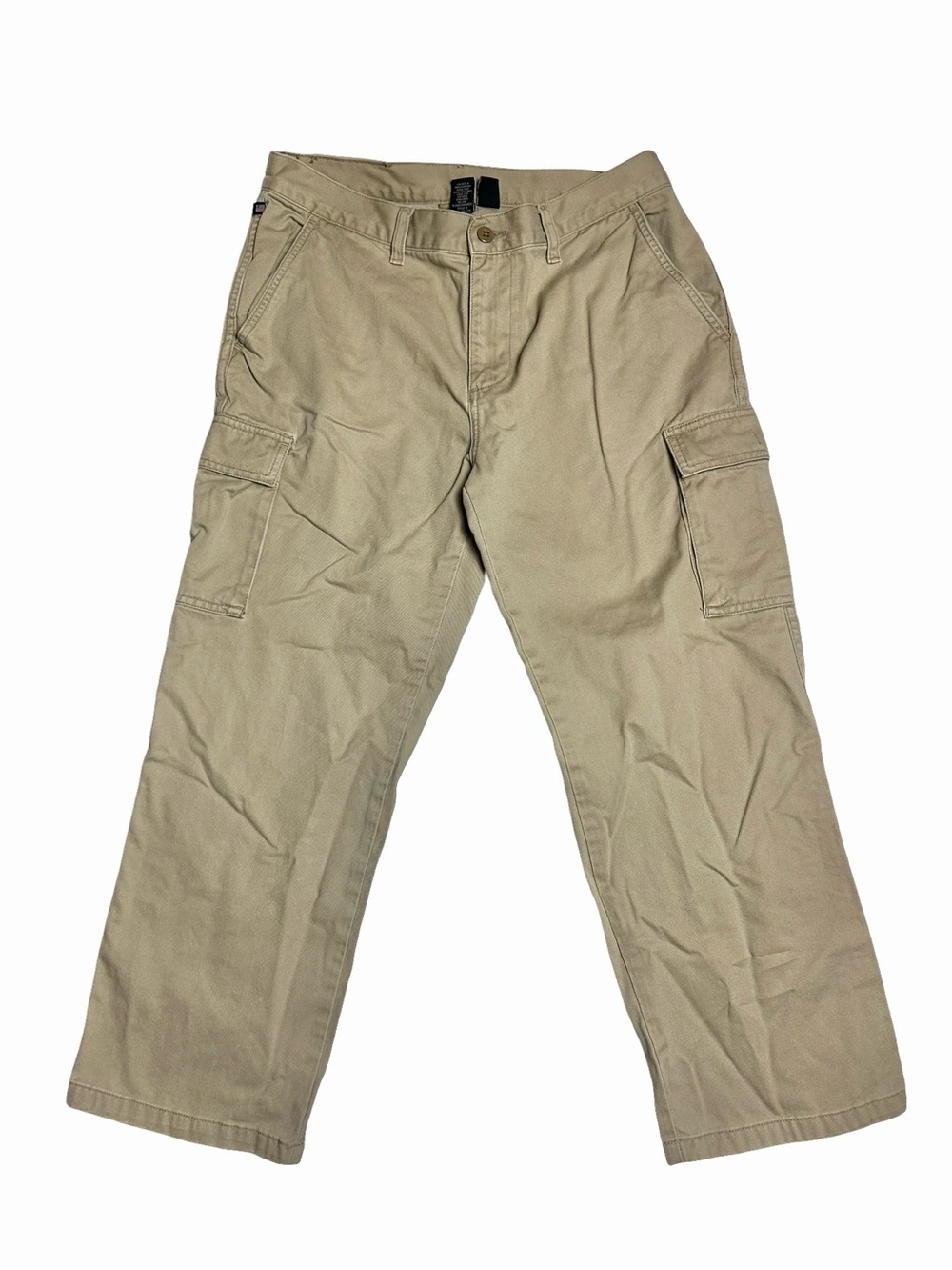 Vintage Y2K Polo Jeans Co Ralph Lauren Khaki Cargo Pants Size 8